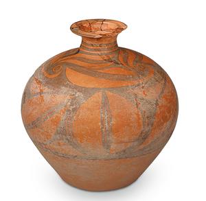 变形鸟纹彩陶壶 &nbsp;&nbsp;&nbsp;仰韶文化