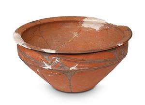 变体鸟纹彩陶盆 &nbsp;&nbsp;&nbsp;仰韶文化