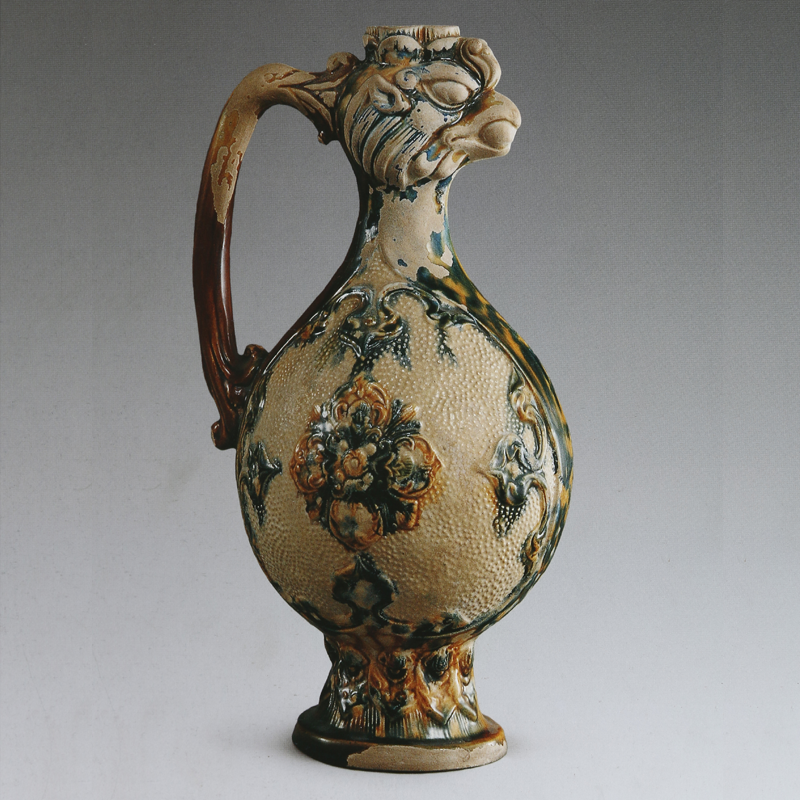 中国　唐三彩　小壺　I32-3 TANG SANCAI EXHIBITION 唐三彩 by MAYUYAMA & CO., LTD
